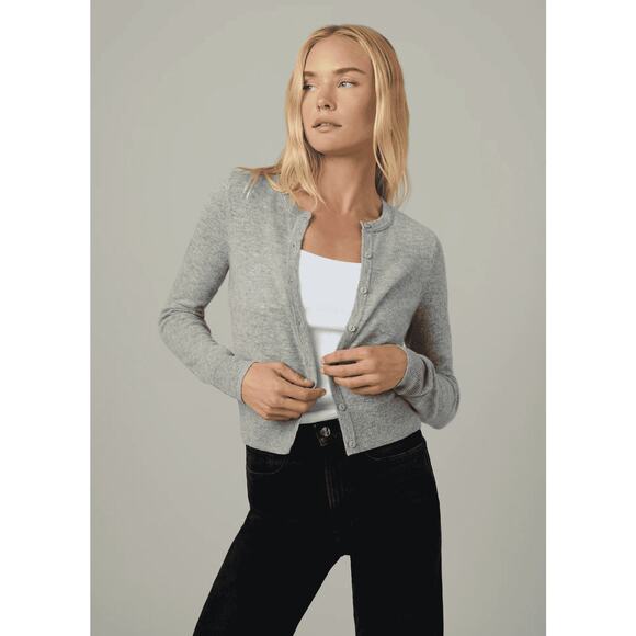 Joe's Jeans Sweaters - Joe's Jeans The Dani Cashmere Cardigan - M Heather Grey